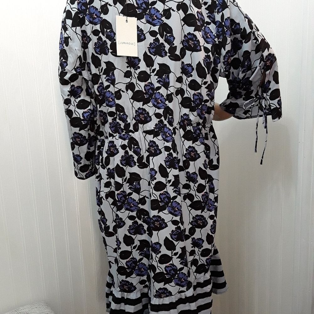 New With Tag Junarose Ruffled Dress Size 18 - Picture 7 of 9
